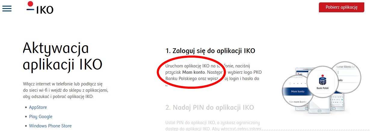 pko iko zrzut