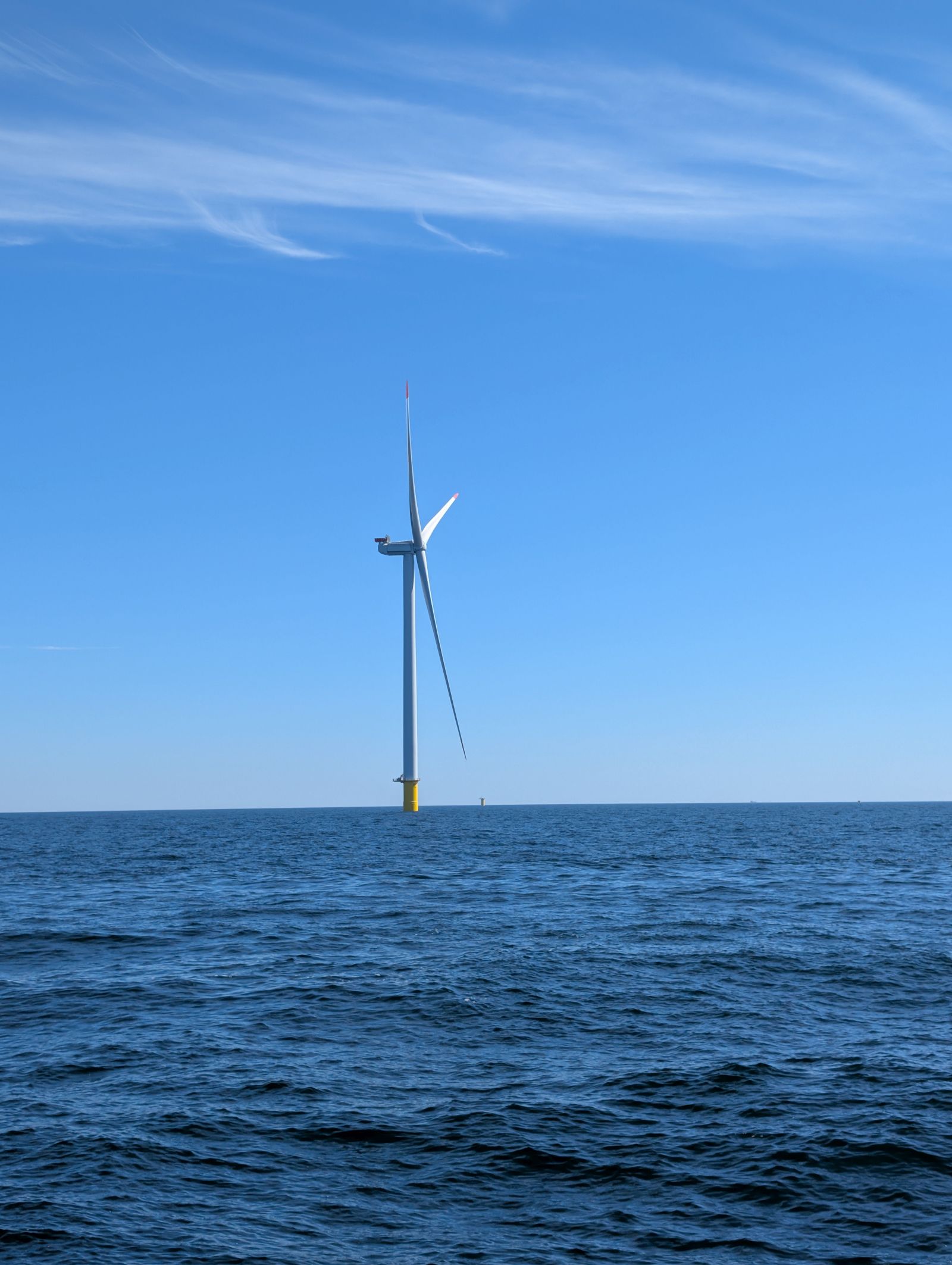 Wiatraki na morskiej farmie Baltic Power